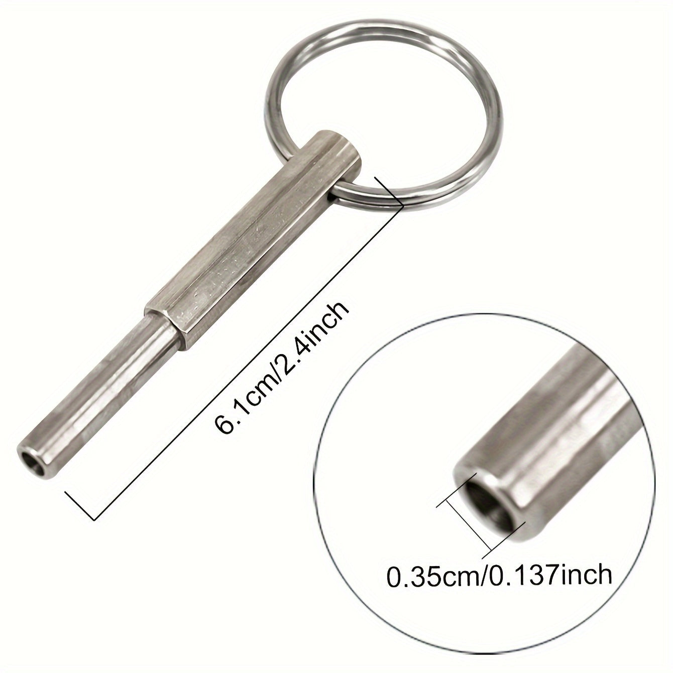 Kofe mashinasini ta'mirlash xizmati, Oval bosh vintlar uchun xavfsizlik asbobi kaliti bilan