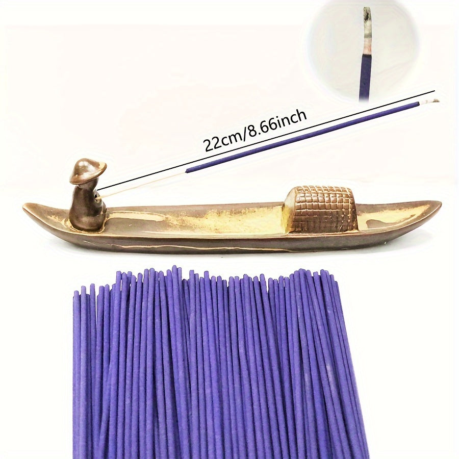 Lavender Incense Sticks 22cm 8.66 Inch 24 or 96 Pieces for Meditation and Relaxation
