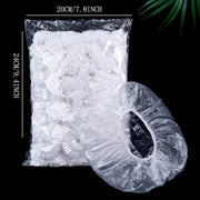 100 tapas reutilizables de silicona para almacenamiento de alimentos para cuencos, platos y frutas