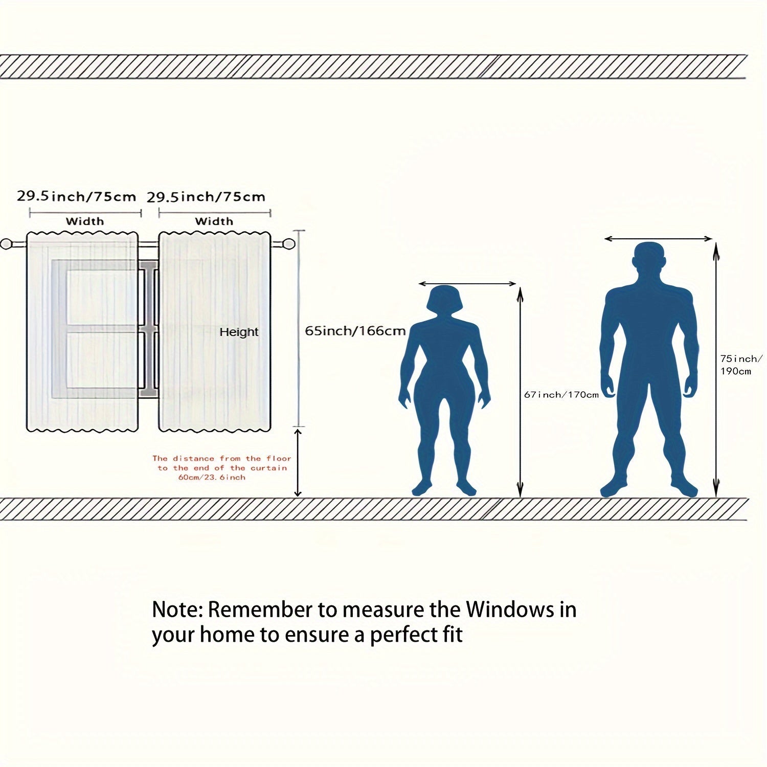 Floral and Green Plant Digital Print Curtains 2-Piece Set Fade-Resistant Machine Washable