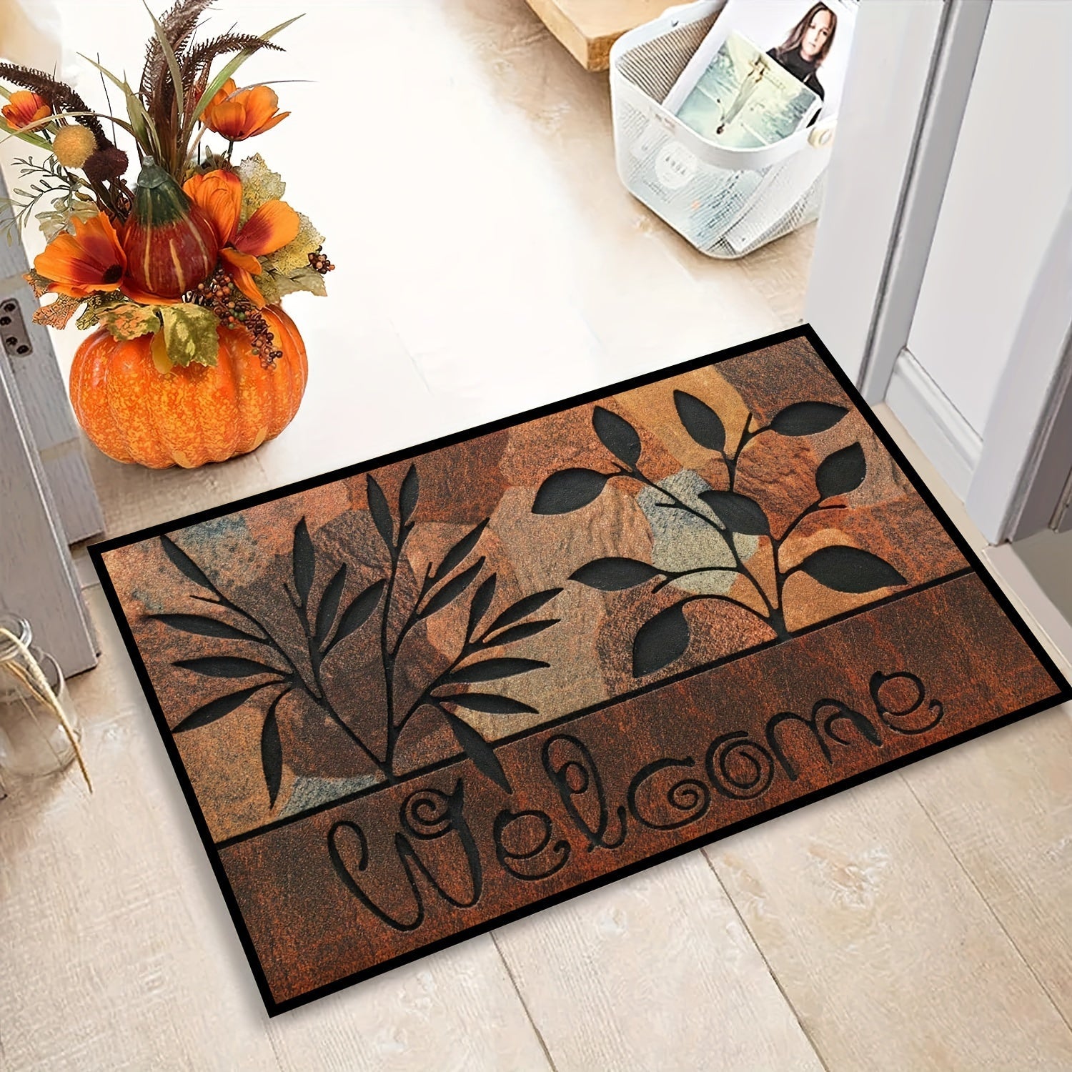 Dirt Resistant Doormat Indoor Outdoor Absorbent Low Pile Entry Rug