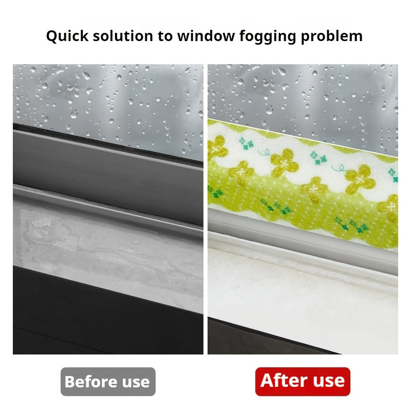 Fog-Resistant Self-Adhesive Window Stickers for Winter Kitchen Sink Moisture-Proof
