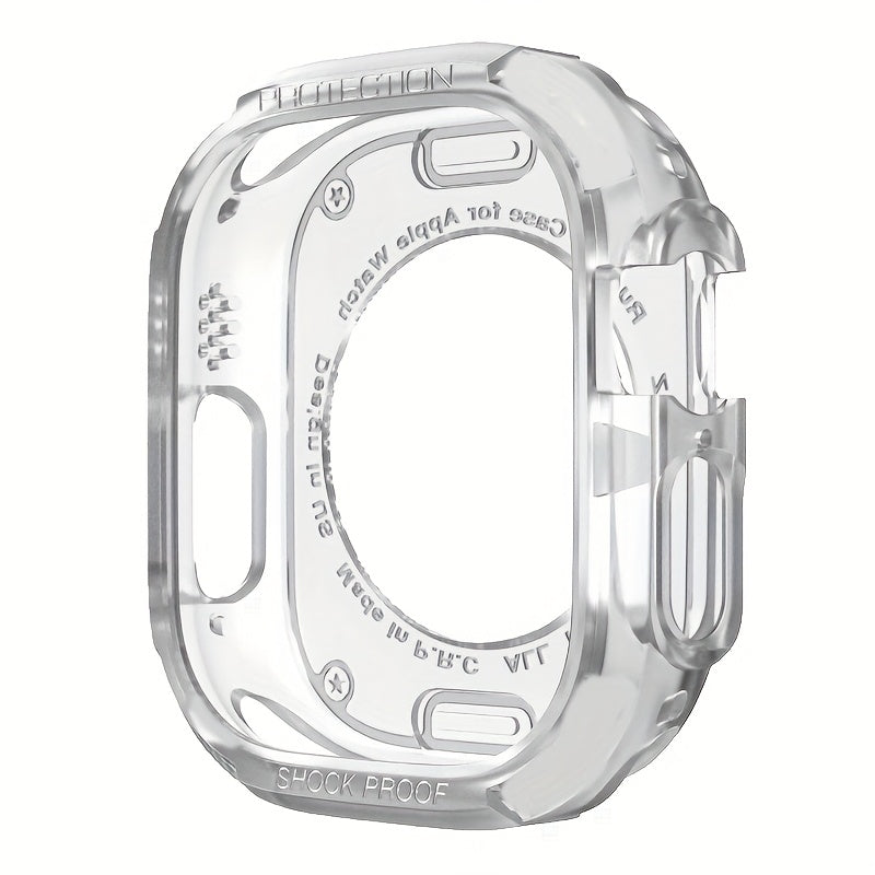 Rugged TPU Smartwatch Case for Apple Watch Series 2-9 and SE Lightweight Shockproof Cover