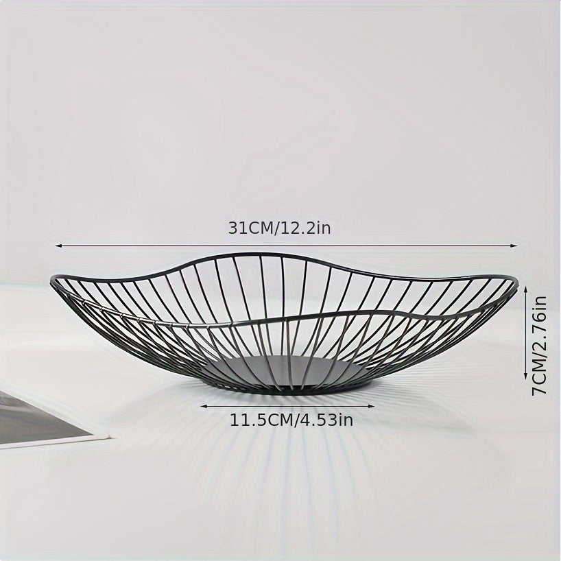 Geometric Fruit Basket for Living Room Coffee Table 1 Piece