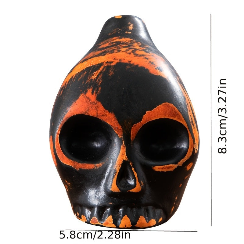 Handcrafted Ceramic Skull Instrument for Collectors and History Enthusiasts