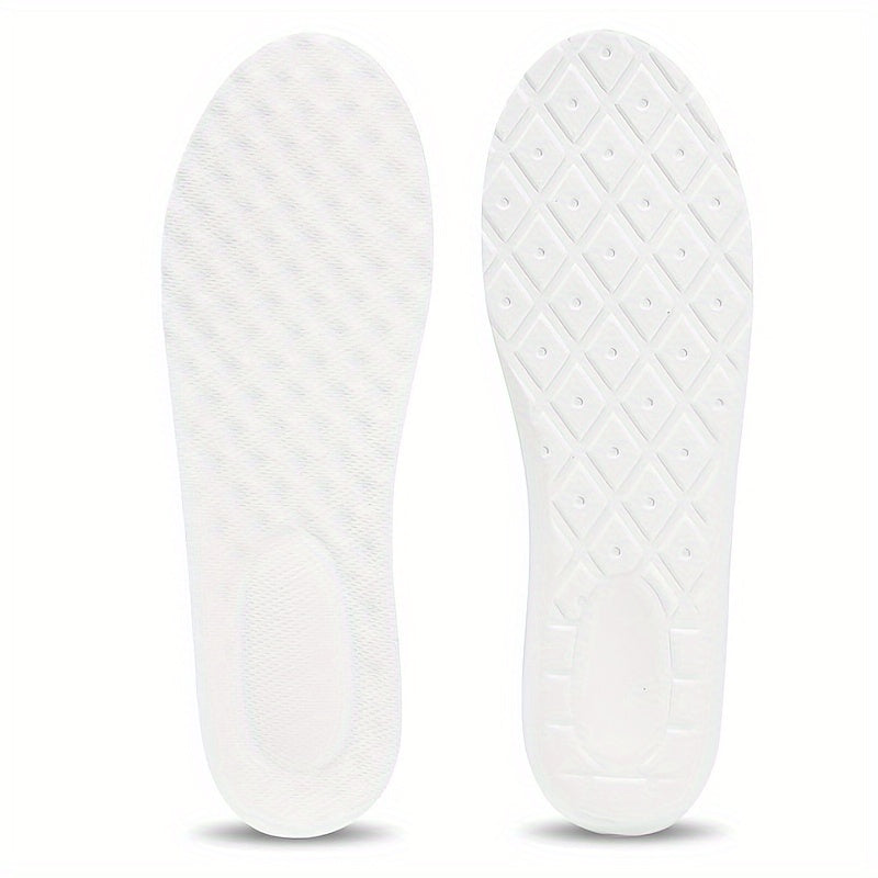 Unisex Sports Insoles Gel Shock Absorption Arch Support Orthopedic EVA 2-Piece Set