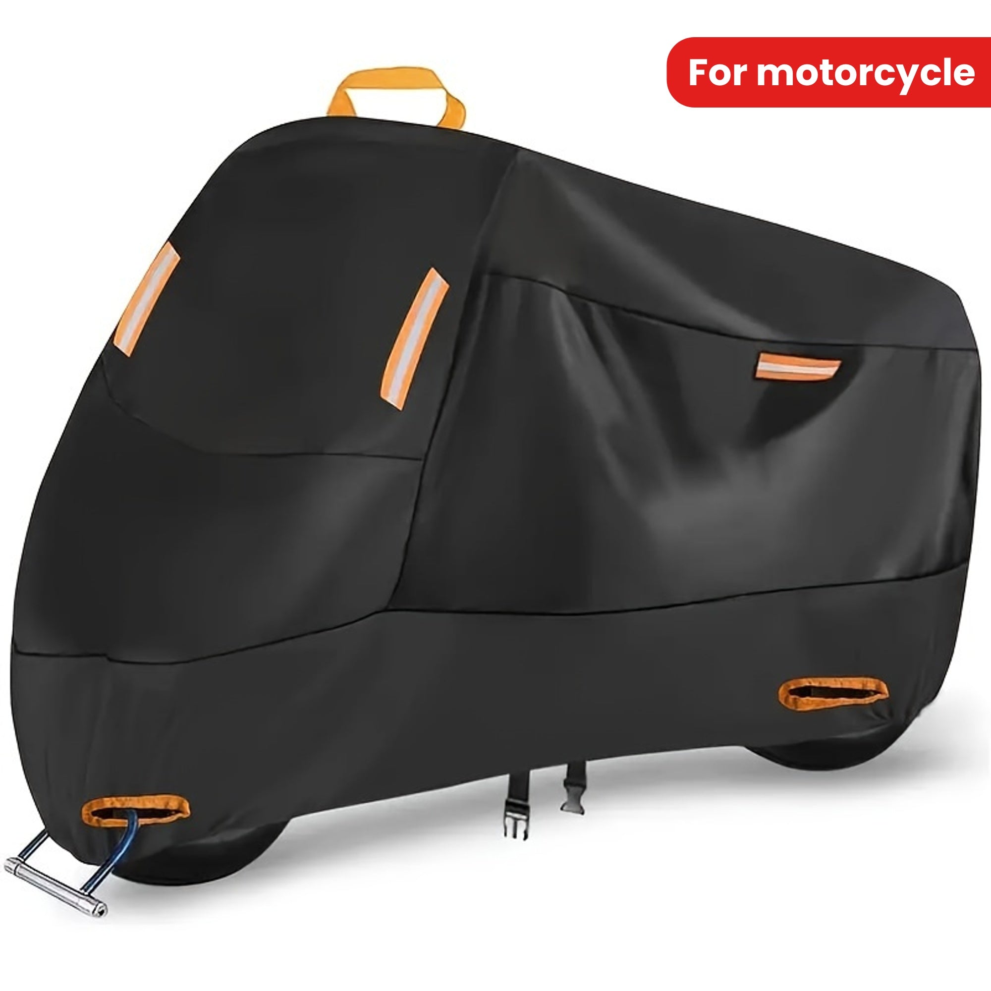 Plus Size Motorcycle Cover Thick Oxford Sun Protection All Vehicles