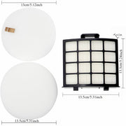 Shark PZ1000 seriyali changyutgich filtrlar to'plami, allergiyaga qarshi, ko'pik va paxta filtrlar bilan, uy hayvonlari sochlarini olib tashlash uchun - almashtirish va hayvon sochlarini olib tashlash uchun ideal