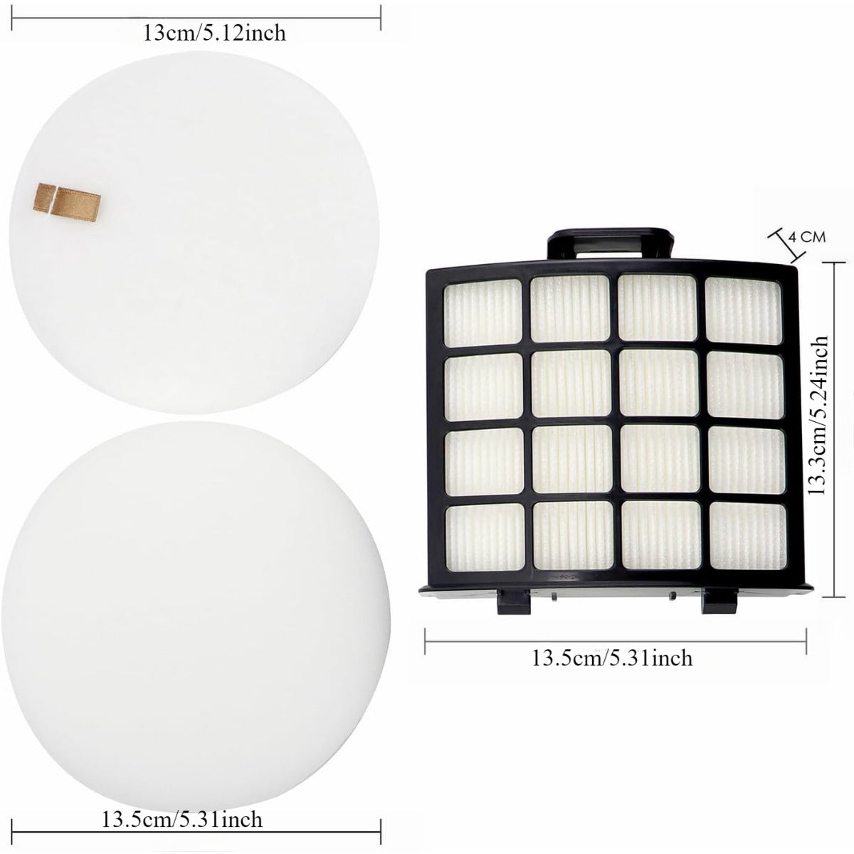 Shark PZ1000 seriyali changyutgich filtrlar to'plami, allergiyaga qarshi, ko'pik va paxta filtrlar bilan, uy hayvonlari sochlarini olib tashlash uchun - almashtirish va hayvon sochlarini olib tashlash uchun ideal