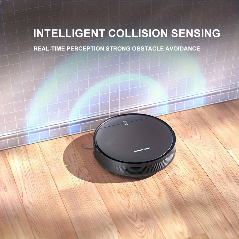 2-in-1 Robot Vacuum Cleaner for Pet Hair and Carpet Self-Charging Hard Floor and Carpet Cleaning