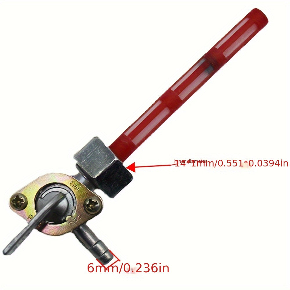 Interruptor de válvula de combustible para motocicleta, tanque de gasolina, válvula de combustible de 14 mm