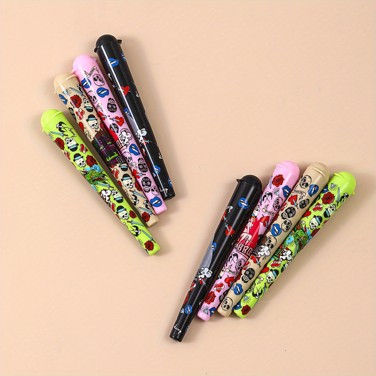 Unisex Portable 120mm Herb Storage Tube Cigarette Case Medical Plastic