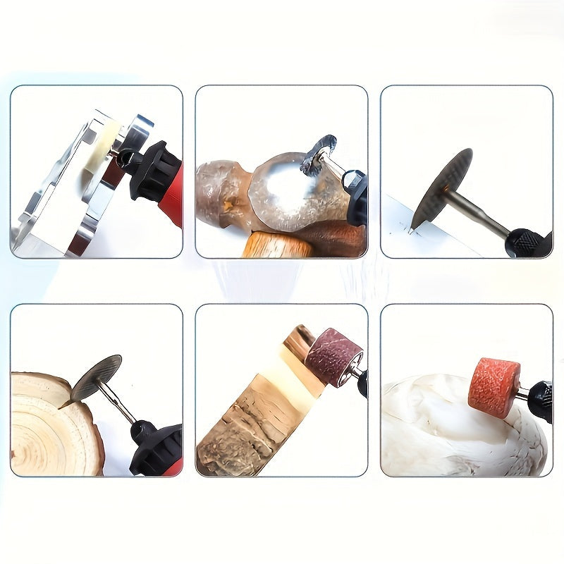 Diamond-Coated Polishing Kit for Woodworking Jade Carving Metal Cutting 105pcs