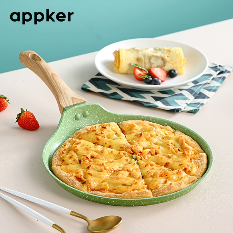 Gaz va induksiya bilan pishirish uchun 3 ta qismi bo'lmagan qattiq temir qovurilgan panlar to'plami, idish yuvish mashinasiga mos