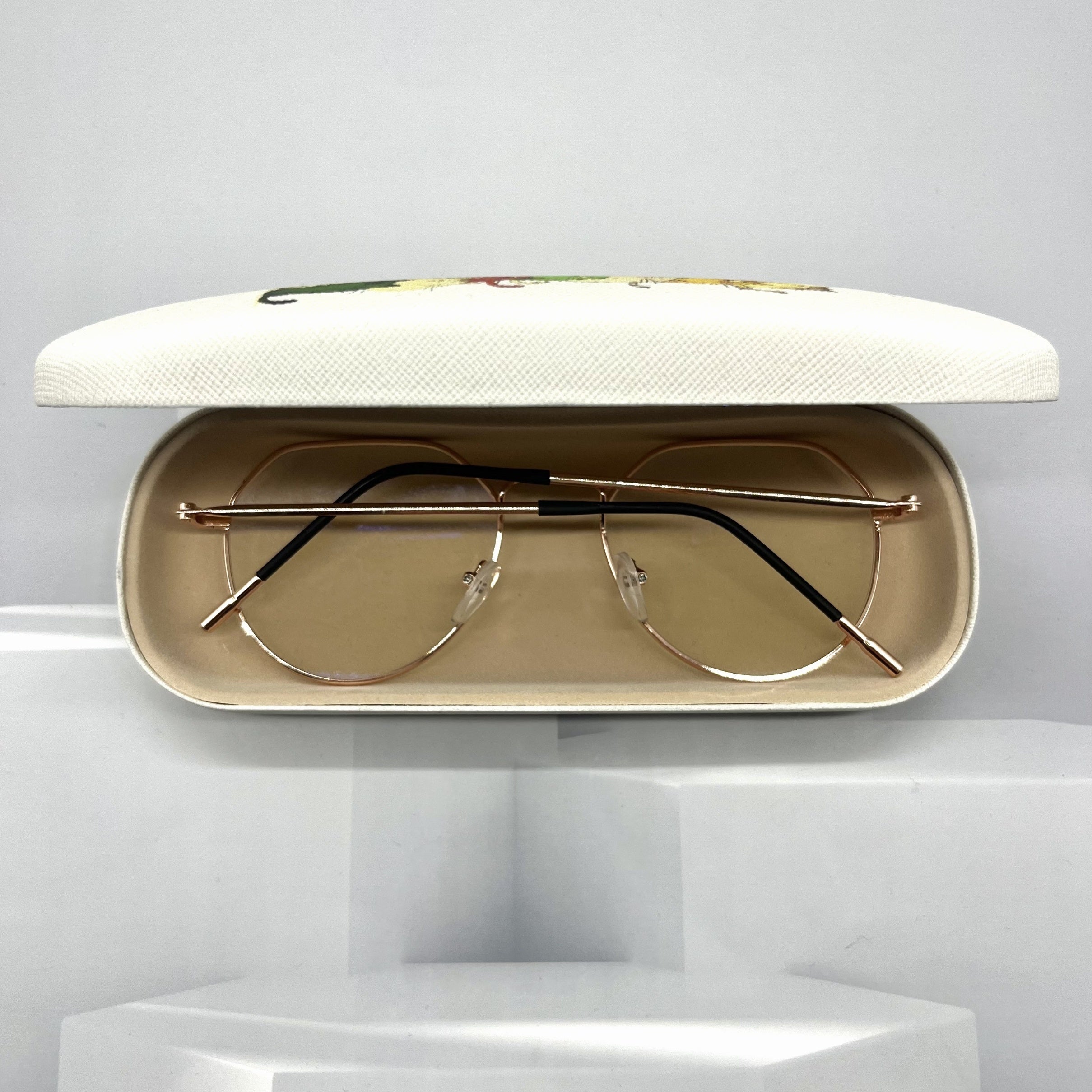 Защитный футляр для очков для любителей кошек - прочная железная оболочка, удобно переносимый, ударопрочный дизайн, идеальный подарок для близких.