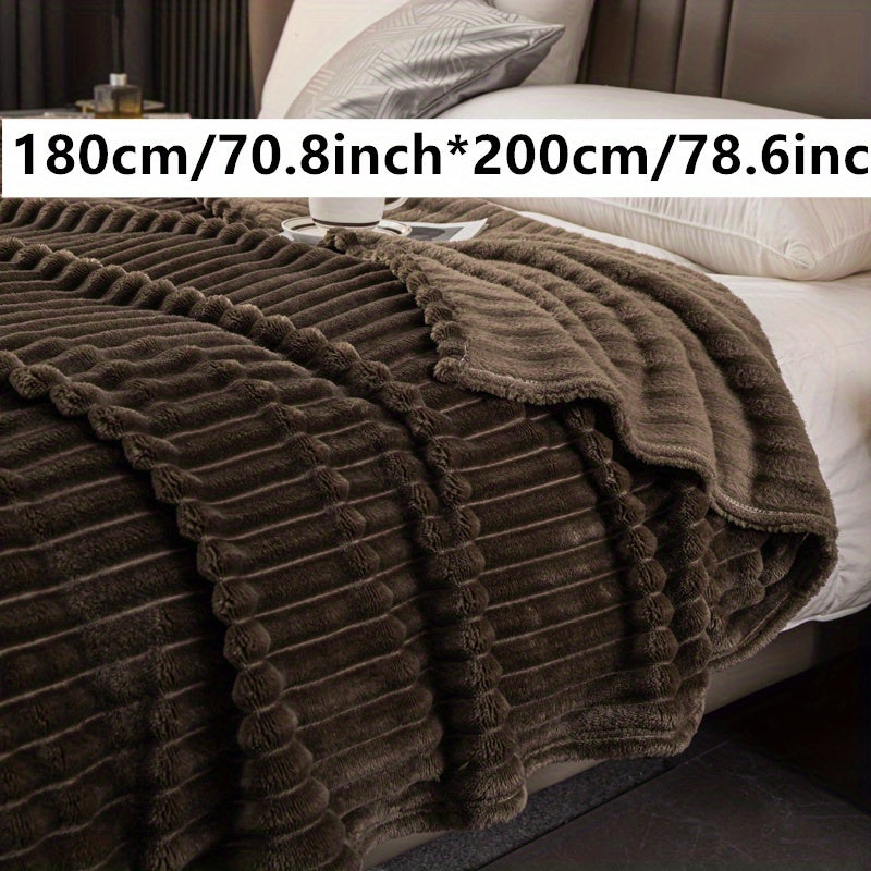 Faux Fur Bed Blanket for Pets Soft Warm Cozy Bed Cover