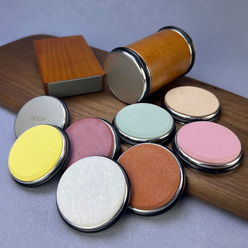 Premium olmos pichoqni silliqlash to'plami to'g'ri qirra oshpaz pichog'lari uchun metall konstruktsiya