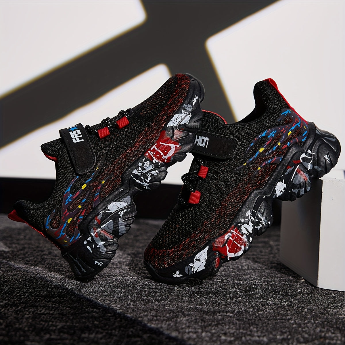 Zapatillas casuales de malla transpirable para niños, niños y niñas, para todas las estaciones, ligeras, para correr al aire libre