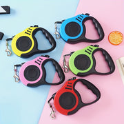 Retractable Dog Leash for Walking and Running Puppies Metal