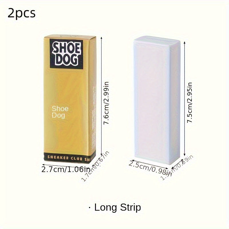 Unisex TPE Sneaker Cleaning Brush Portable Shoe Scrubber White