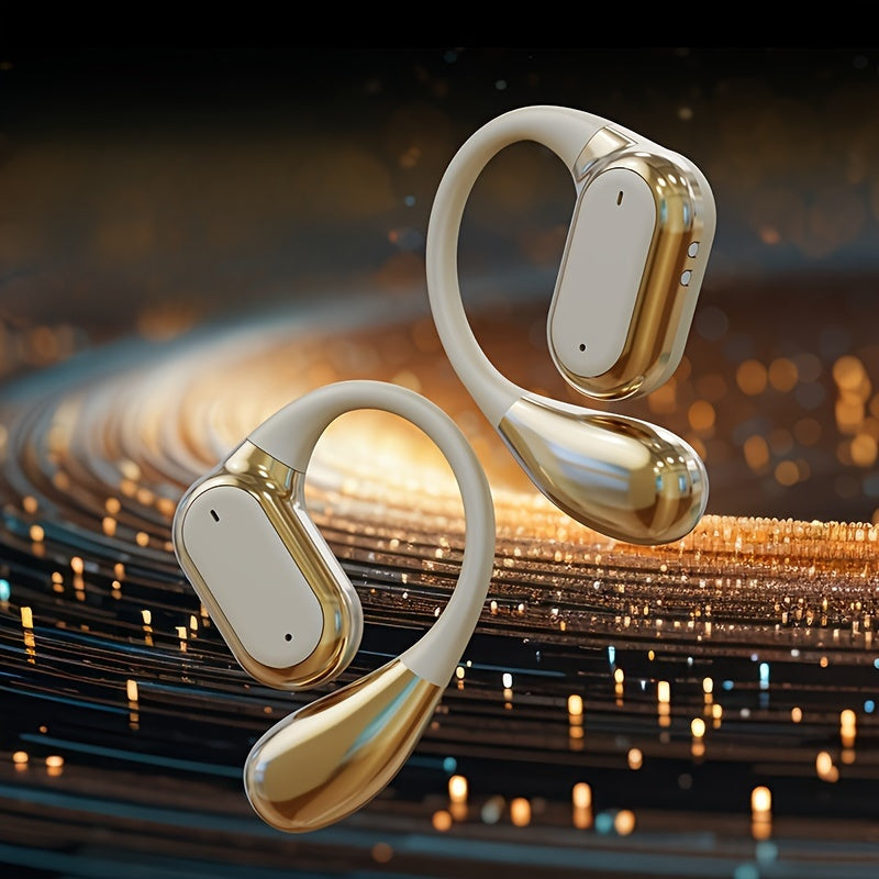 Wireless On-Ear Headphones Deep Bass HIFI Touch Control Rechargeable for Android iPhone Gaming Video Calls