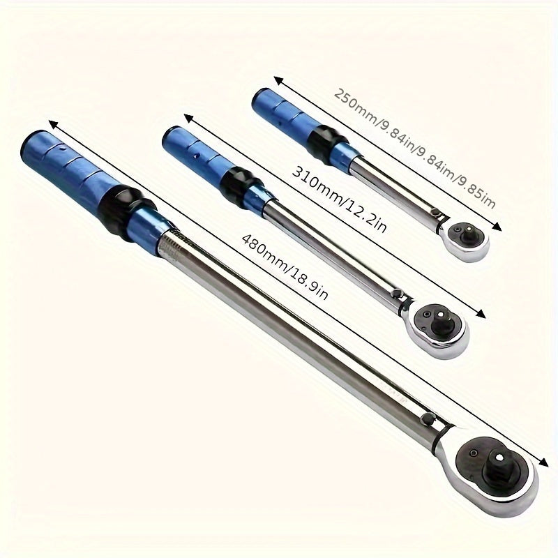 Adjustable Industrial-Grade Torque Wrench Auto Mechanic Tool for Accurate Torque