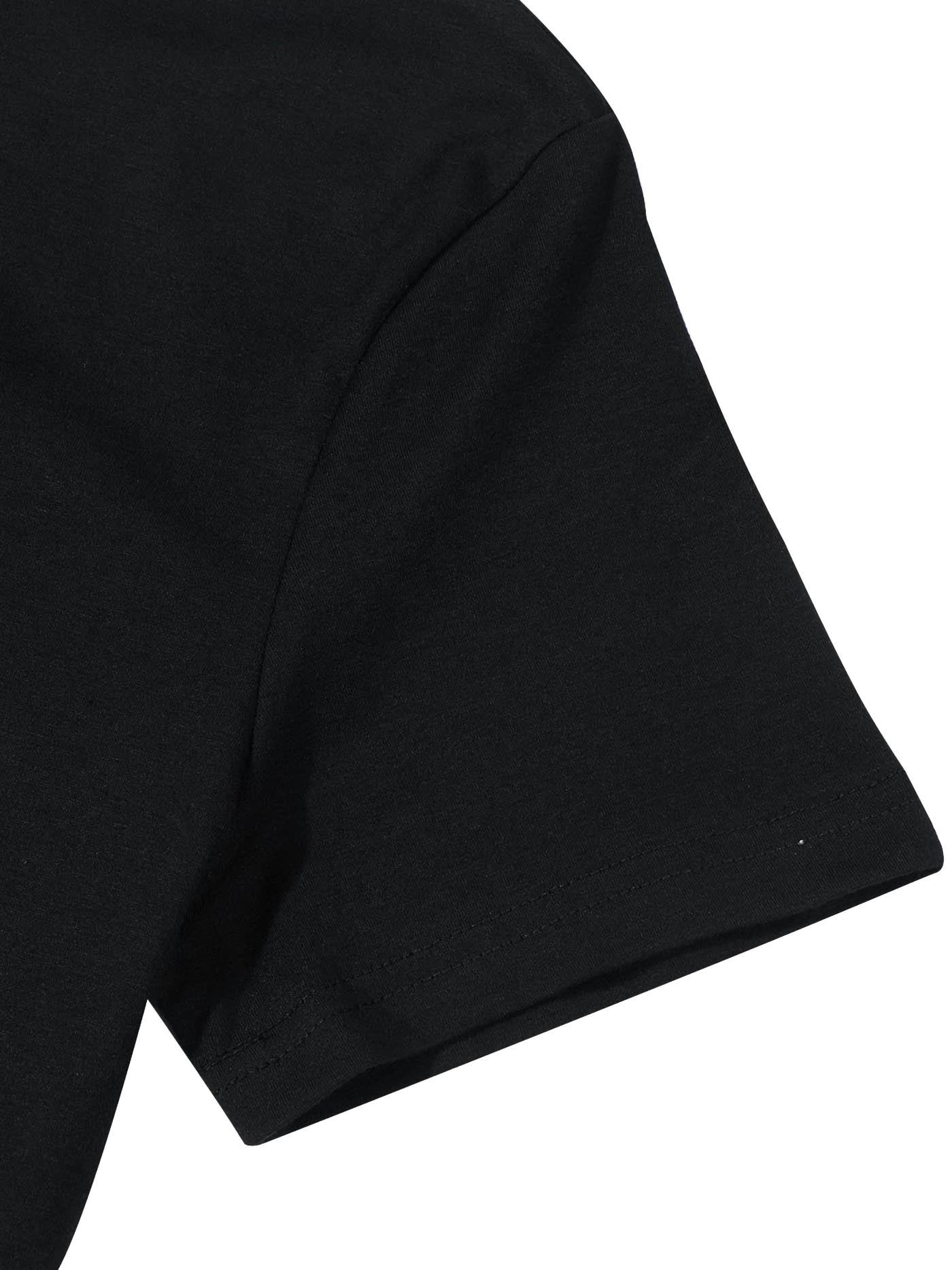 Camiseta casual de manga corta para hombre, poliéster a cuadros, cuello redondo, para todas las estaciones