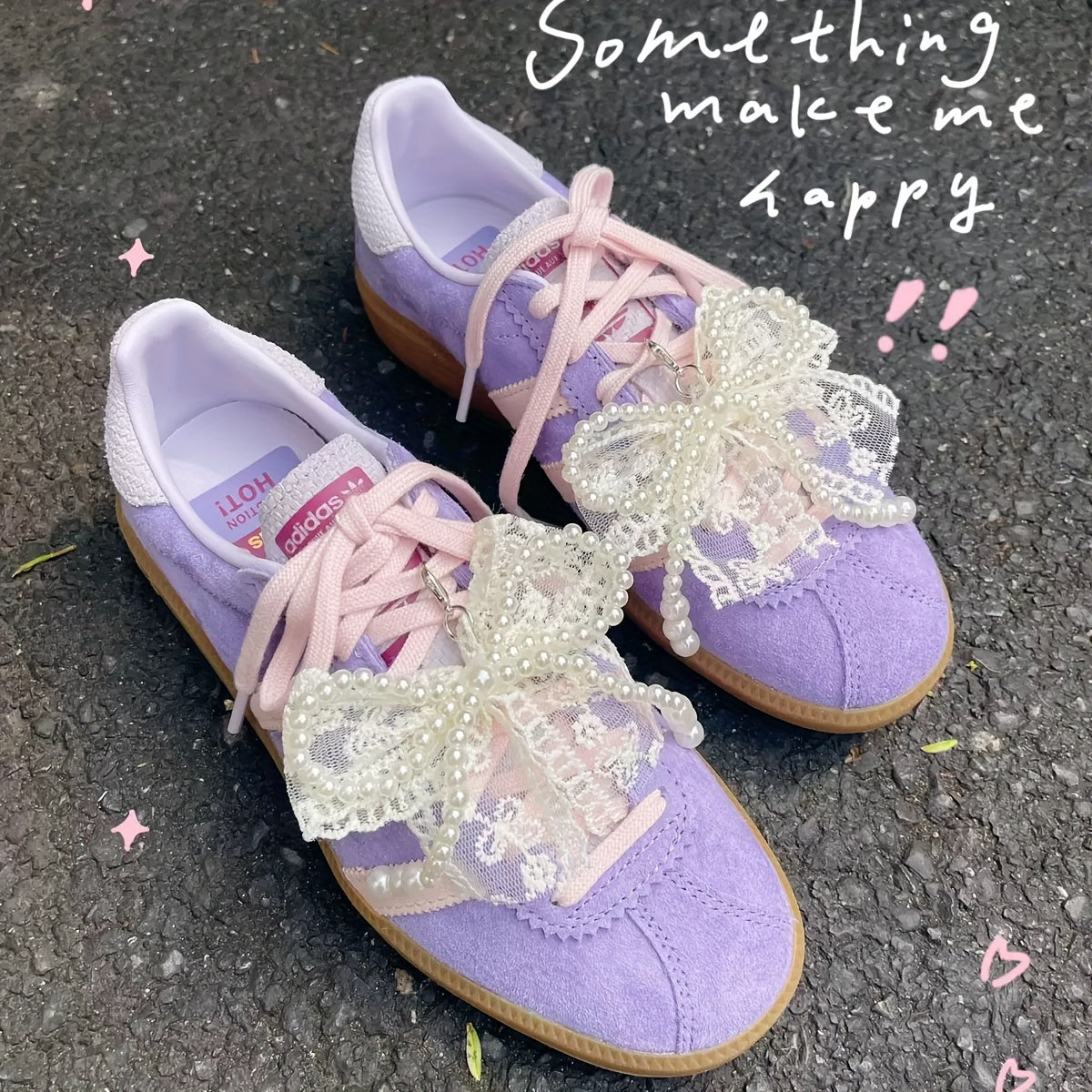 Women Lace and Artificial Bow Shoe Clips Pack of 2 for Shoes Decoration