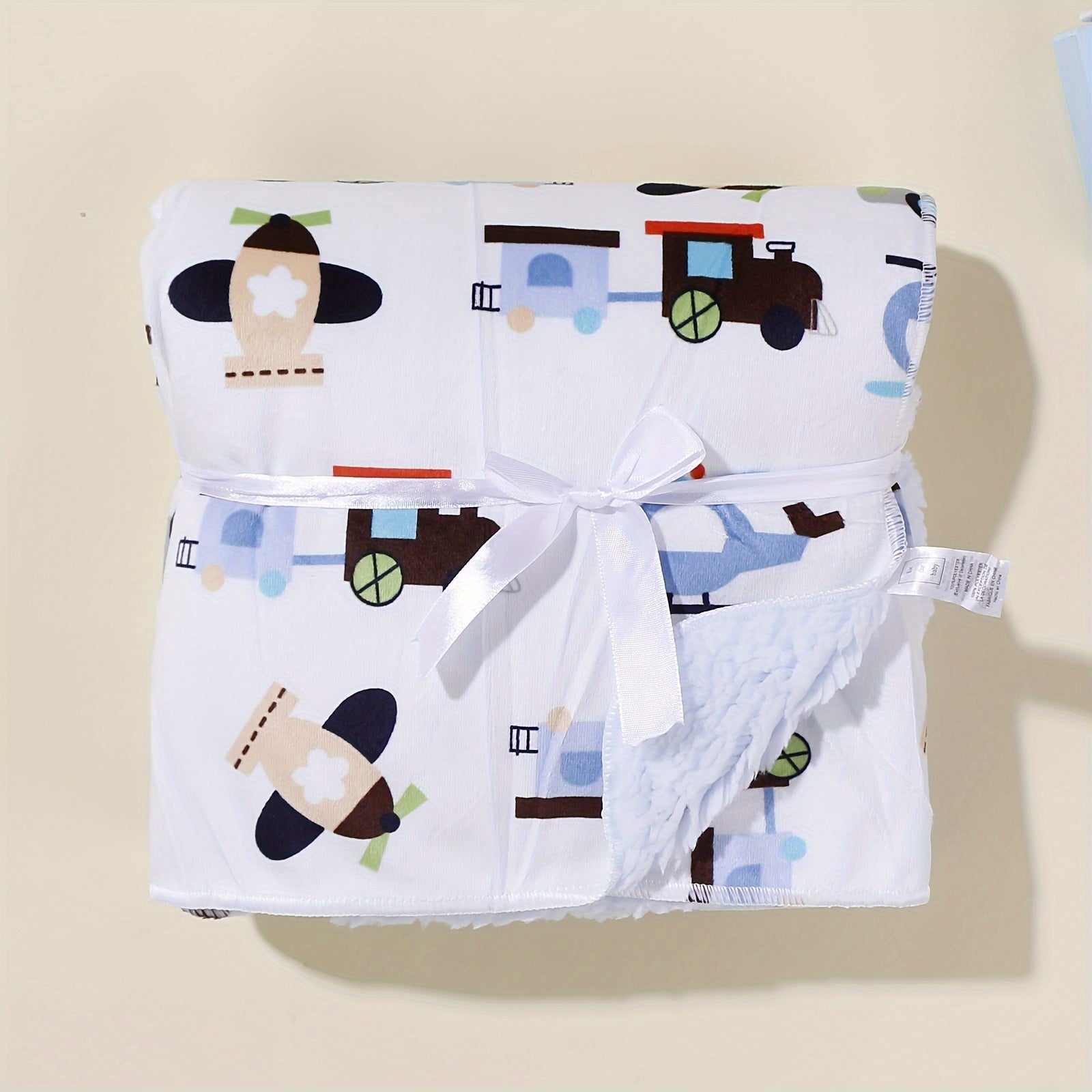 Cotton Baby Blanket for Boys and Girls Cozy Lightweight Quilt