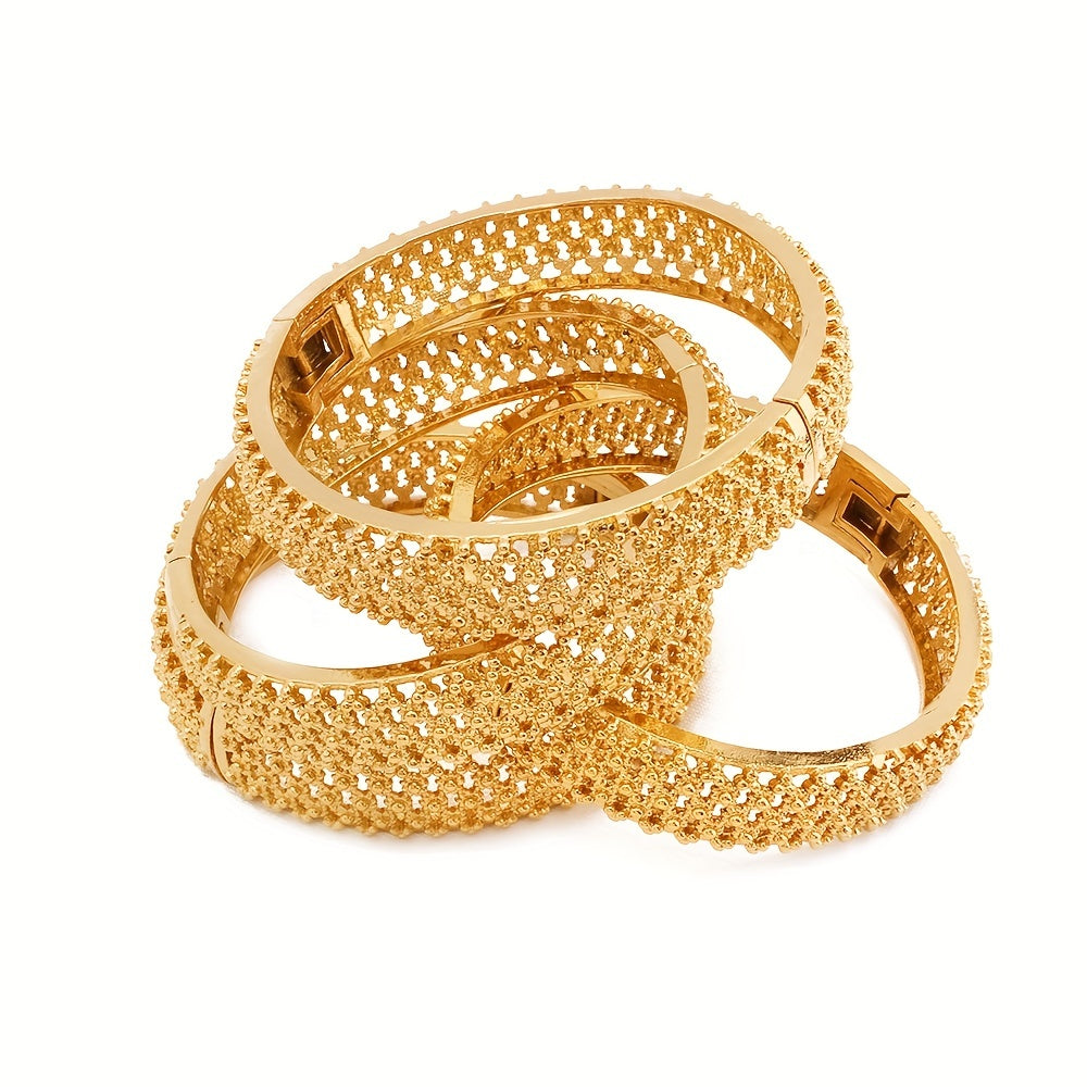 Luxury Handmade Bridal Bangle Bracelet for Wedding Jewelry Accessories