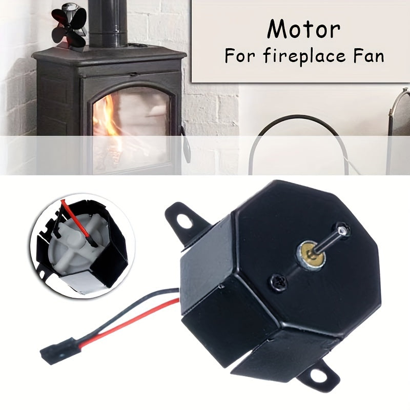 Fireplace Fan Motor 1450RPM Large 42-43mm Iron Build High-Speed