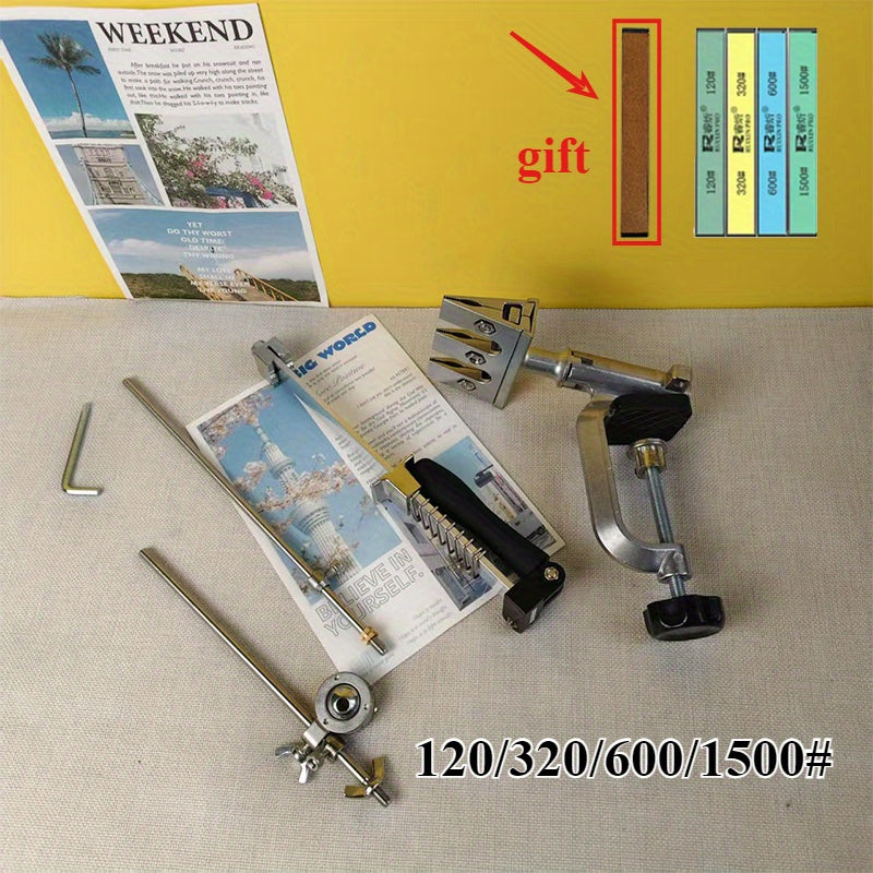 2025 Professional Apex Sharpener Tool Set with Stone and Angle System