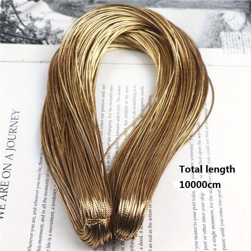 Jewelry Making Thread 100m Non-Elastic 16-Strand in 4 Colors