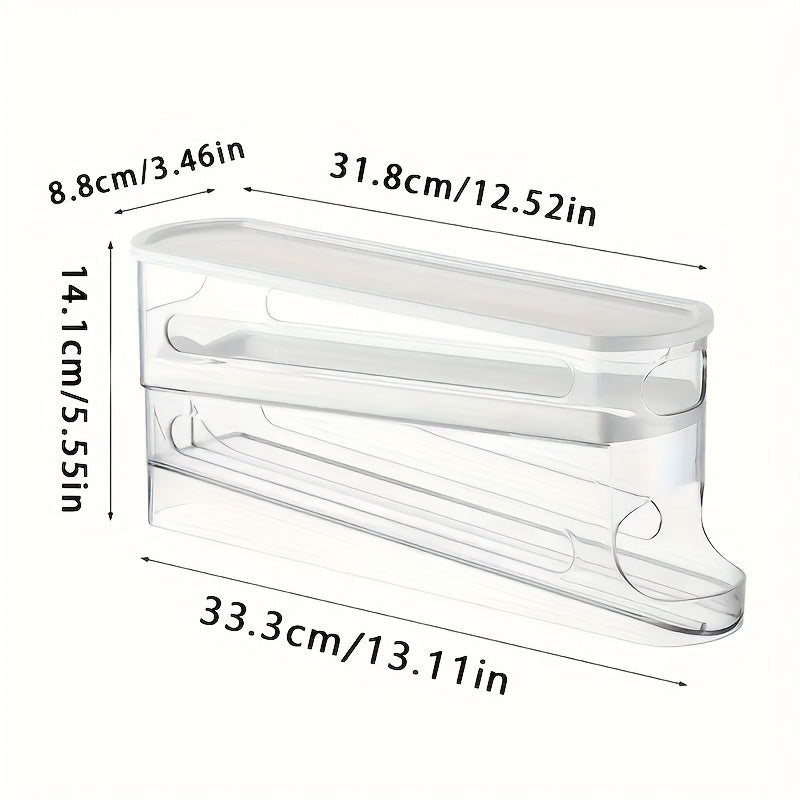 Egg Storage Box Refrigerator Door Turnover Kitchen Organizer