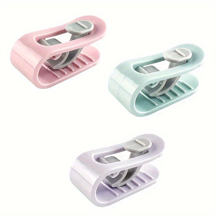 Set of 7 Quilt Holders Clamps for Bedding Invisible Secure Hand Wash Various Colors