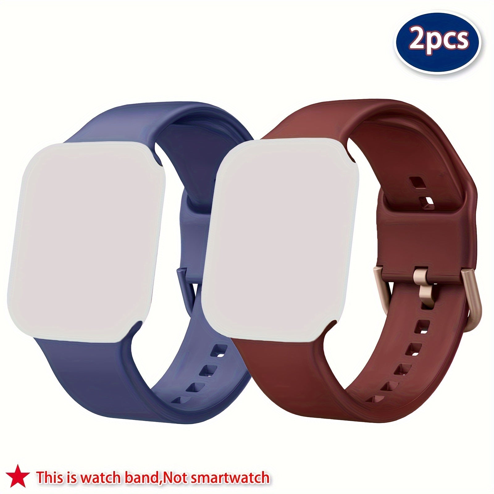 Ikki yumshoq silikon sport soat bilaguzuklari Apple Watch uchun qora va oq ranglarda, suv o'tkazmaydigan va sozlanadigan, iWatch Ultra, SE, Series 1-9 (38mm-49mm) bilan mos keladi. Erkaklar va ayollar uchun mos.