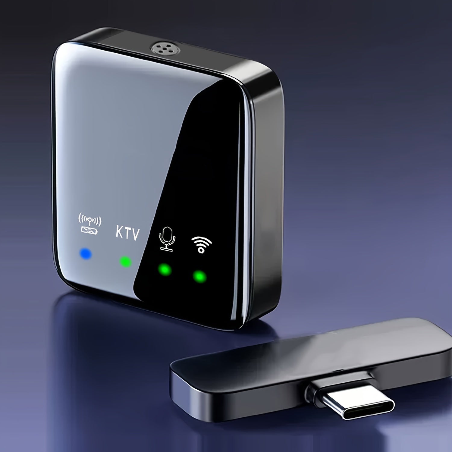 Wireless Lavalier Microphone for USB-C Devices for Vlogging and Podcasting