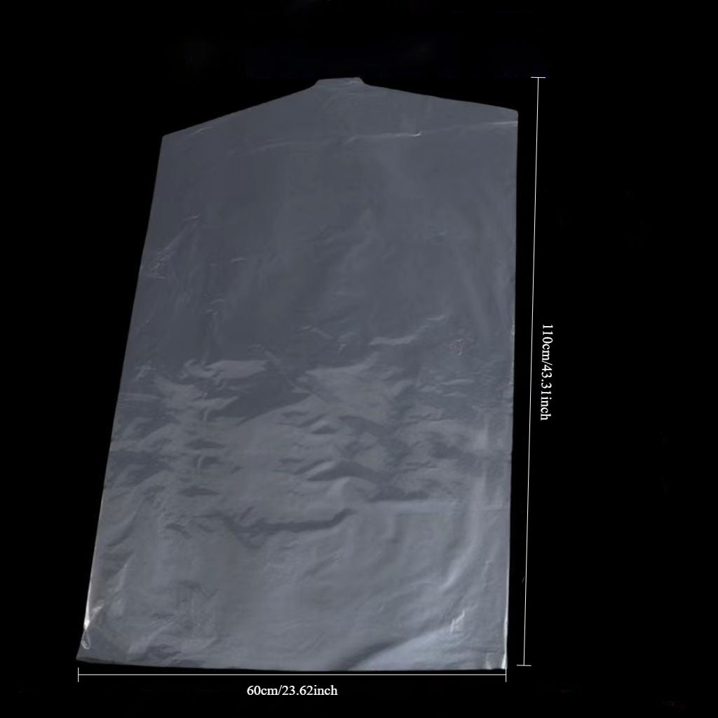 Clear Dustproof Garment Covers for Suits and Dresses Water-Resistant Storage Bags