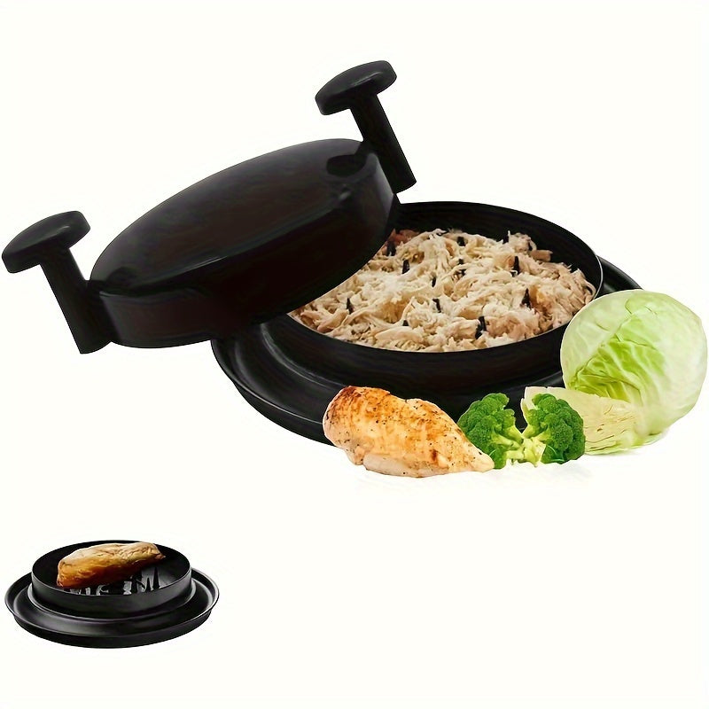 Herramienta para desmenuzar pollo, desmenuzador de carne con asas y base antideslizante