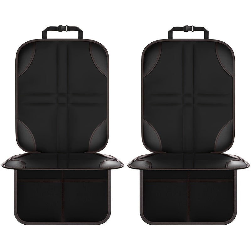 2 Pieces Car Seat Cushions Non-slip Anti-wear Safety Seat Protectors