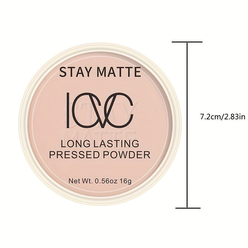 Long-Lasting Pressed Powder for Women Oil Control Waterproof Sweatproof 30g