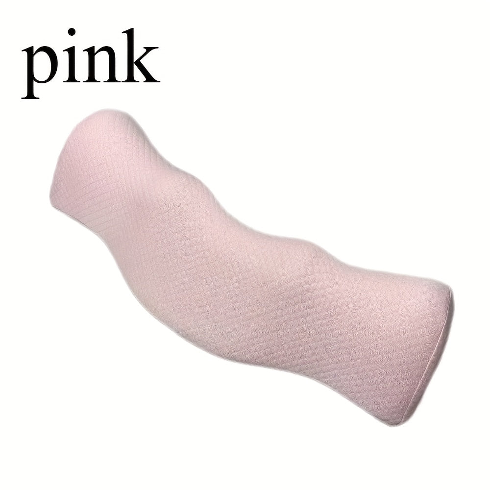 Almohada de espuma viscoelástica para cuello para durmientes de lado, soporte ortopédico, uso en cama de viaje