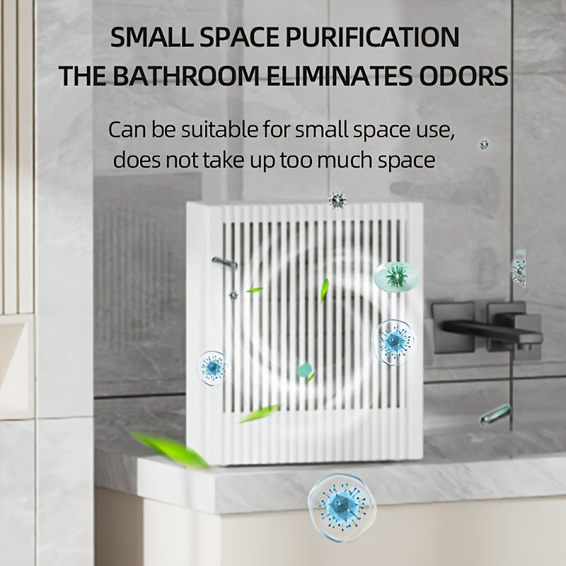 Portable USB Air Purifier for Home Office Bedroom Compact Smoke Formaldehyde Negative Ions