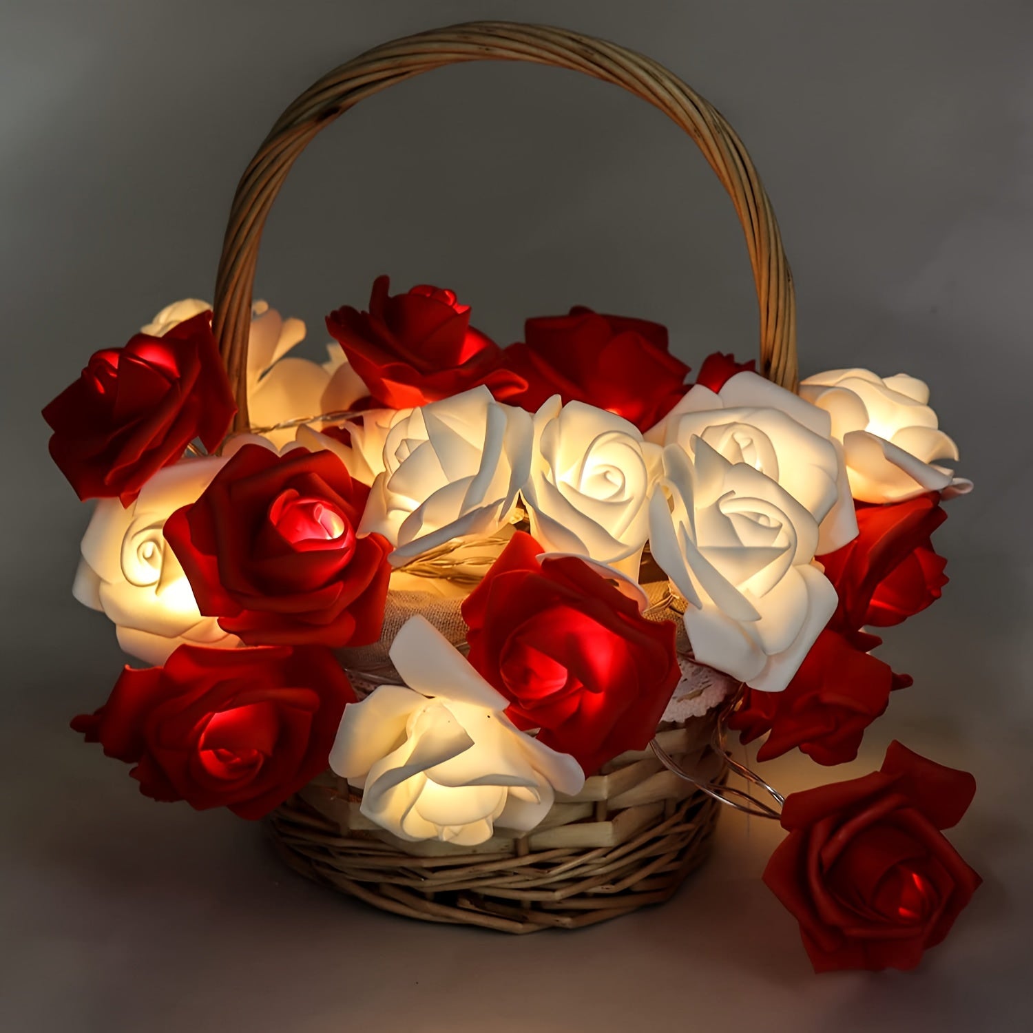 Battery-Operated Fairy Lights for Romantic Occasions, Valentine's Day, Birthdays