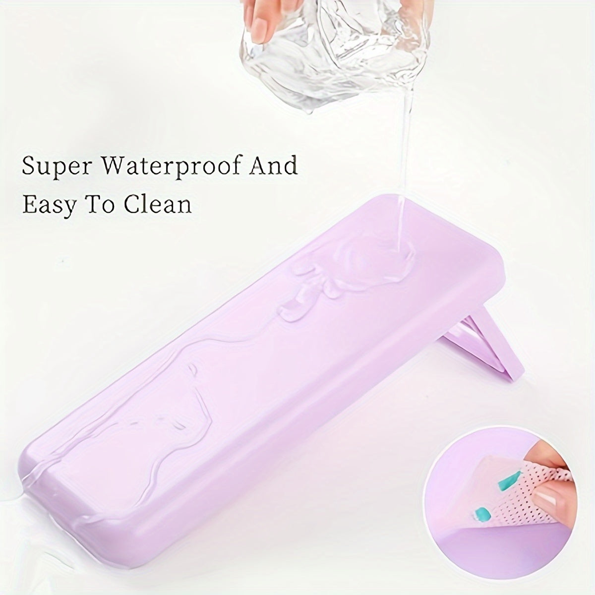 Manikyorlar uchun bitta egiluvchan tirnoq qo'ltiq, salon foydalanishi uchun qo'lni qo'llab-quvvatlash va bilakni dam olish uchun.