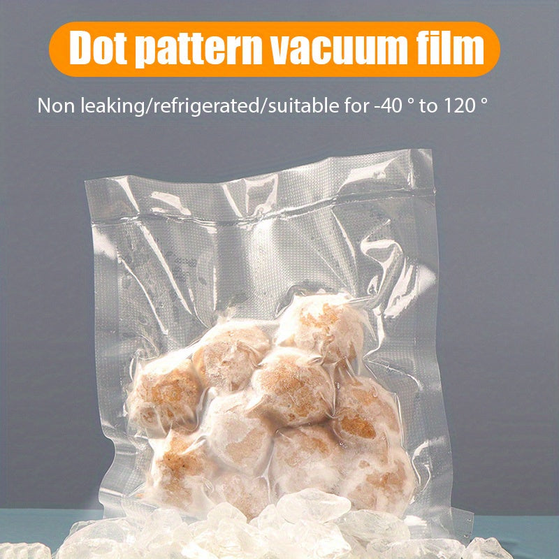 Vakuum oziq-ovqat qopqog'i sumkallari 3 metr, 2 ta rulon, oziq-ovqatni saqlash va qadoqlash uchun