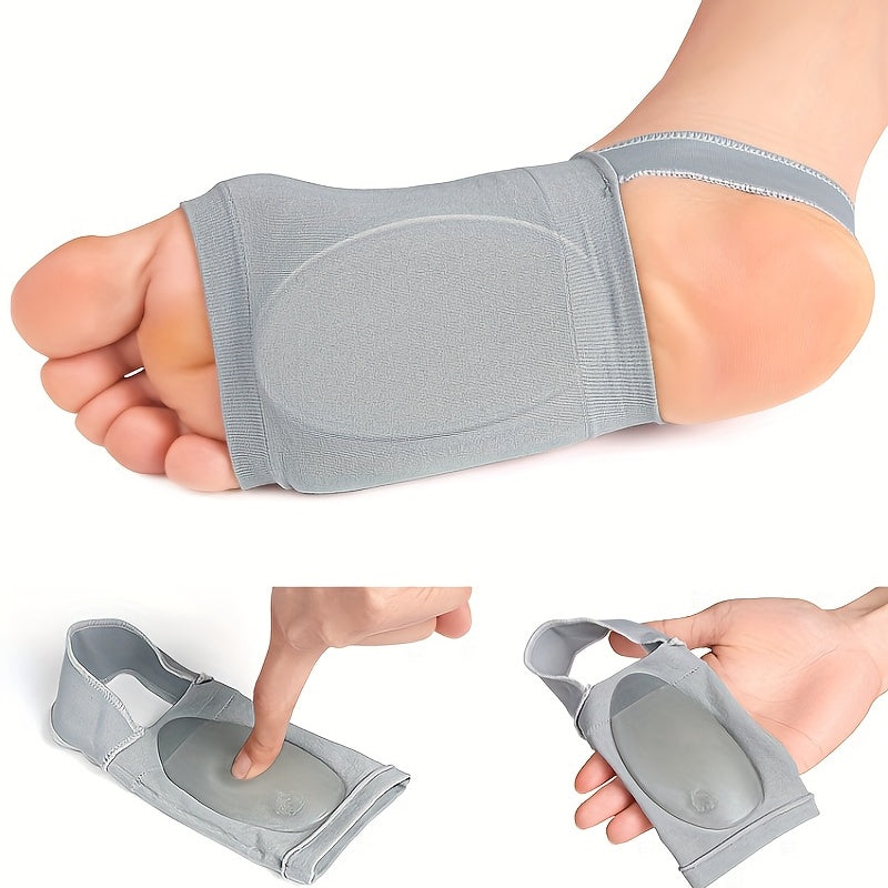 Unisex Cotton Arch Support Socks for Flat Feet Valgus Collapse Pads