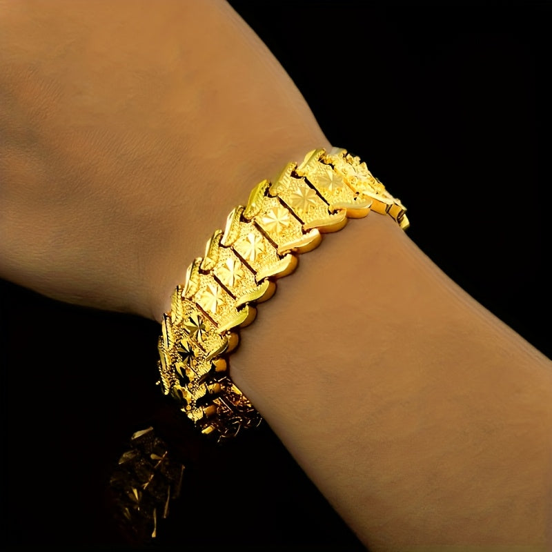 Gippoallergik 925 sterling kumushdan yasalgan keng tangali dizayndagi bilaguzuk, har kuni kiyish va maxsus tadbirlar uchun mukammal. Onalar kuni sovg'asi uchun ideal.