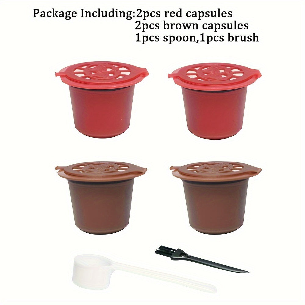 3, 4 yoki 6 ta qayta ishlatiladigan qahva filtrlaridan iborat to'plam, 20ml sig'imga ega. Ushbu filtrlar Nespresso mashinalari bilan to'liq mos keladi va oshxonada foydalanish uchun qulay qoshiq va cho'tka bilan birga keladi.