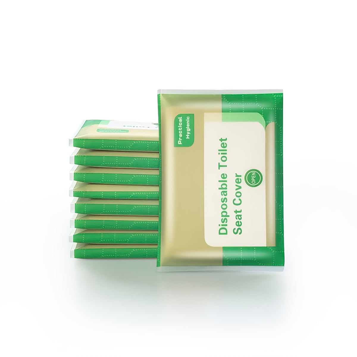 10 Flushable Non-Woven Toilet Seat Covers for Hygienic Use